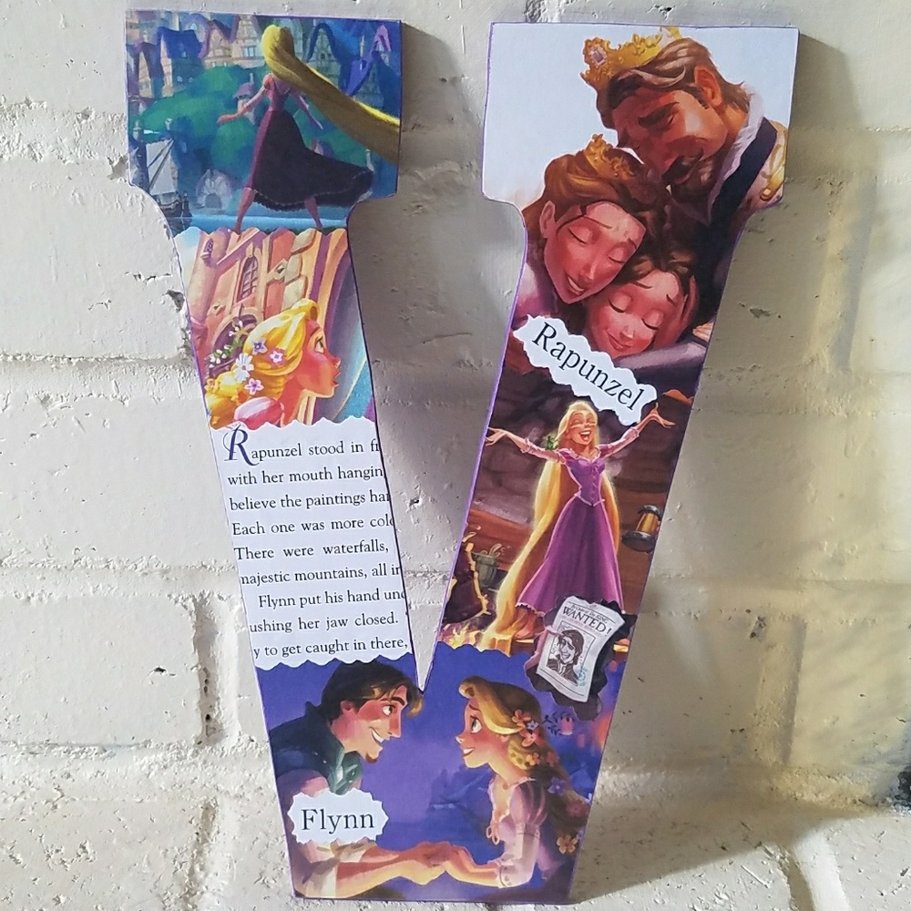 Custom Rapunzel Letter